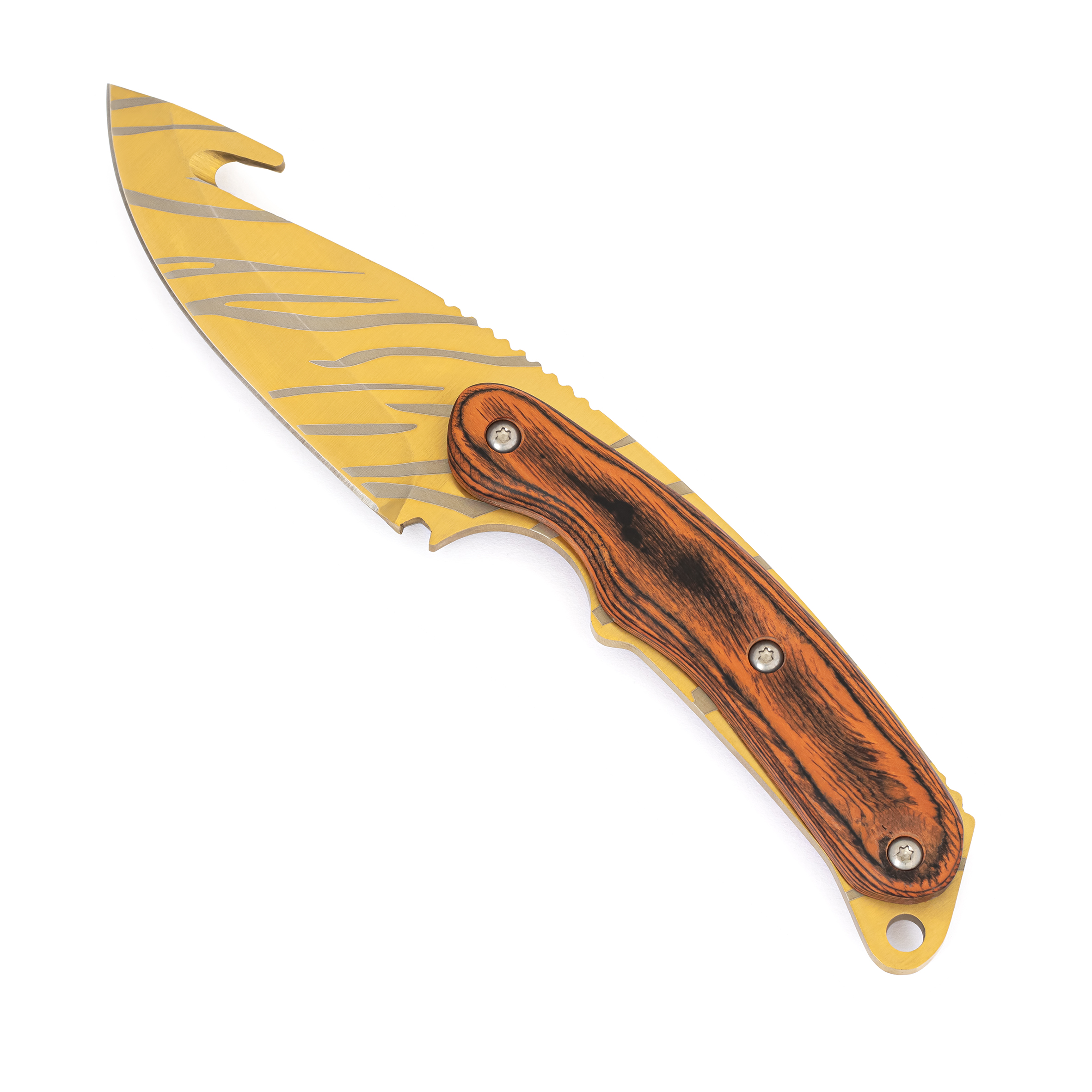 Gut knife Tiger Tooth | Real CS2 custom made IRL by LootKnife