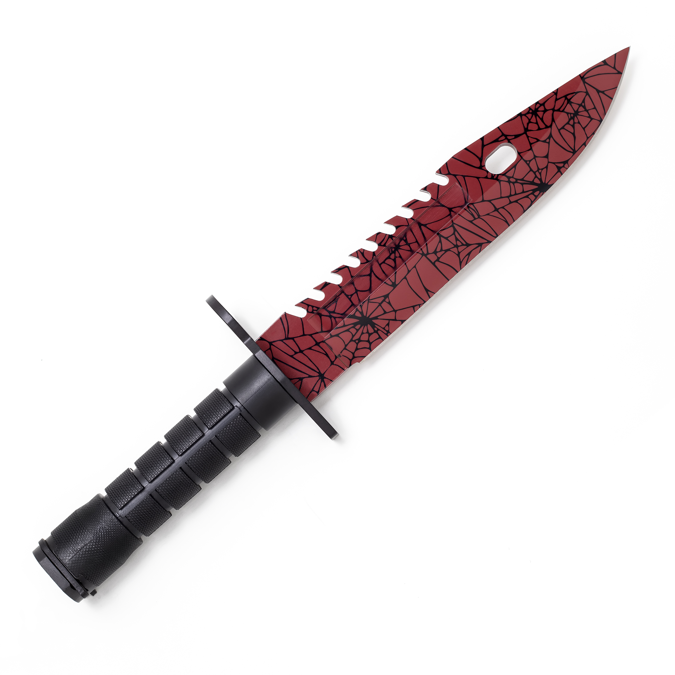 M9 Bayonet Crimson Web Real Cs2 Custom Made Irl By Lootknife