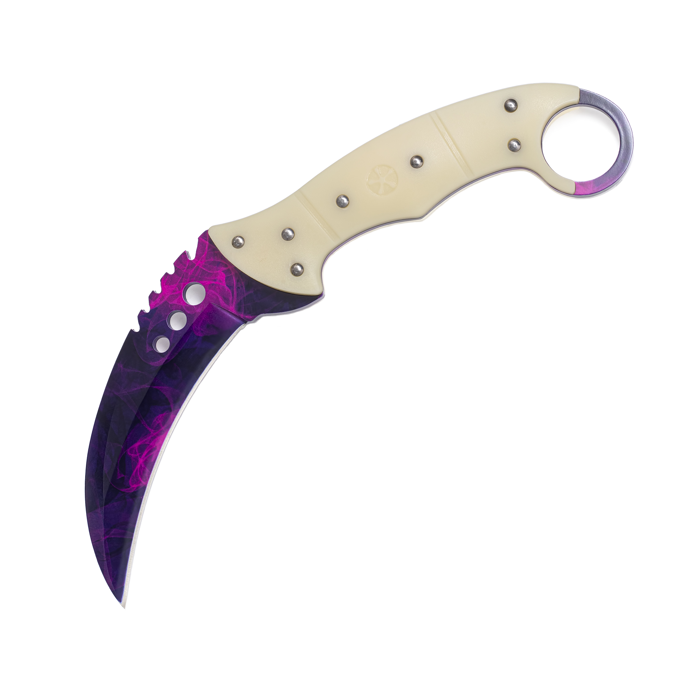 Talon White Doppler Phase | Real CS2 custom made IRL by LootKnife