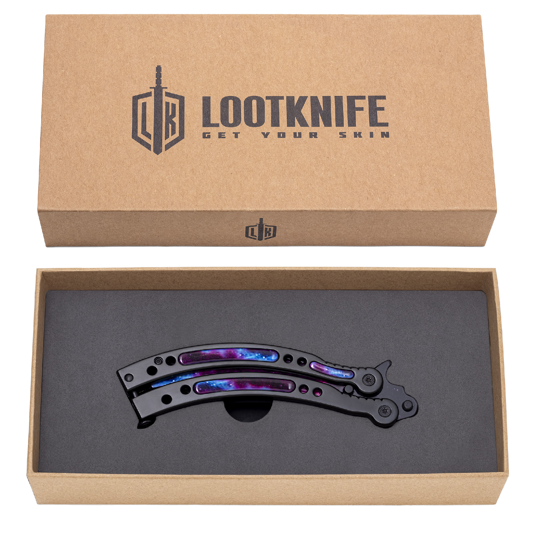 Galaxy Battle Box - Sword, knives, butterfly knife, throwing knives
