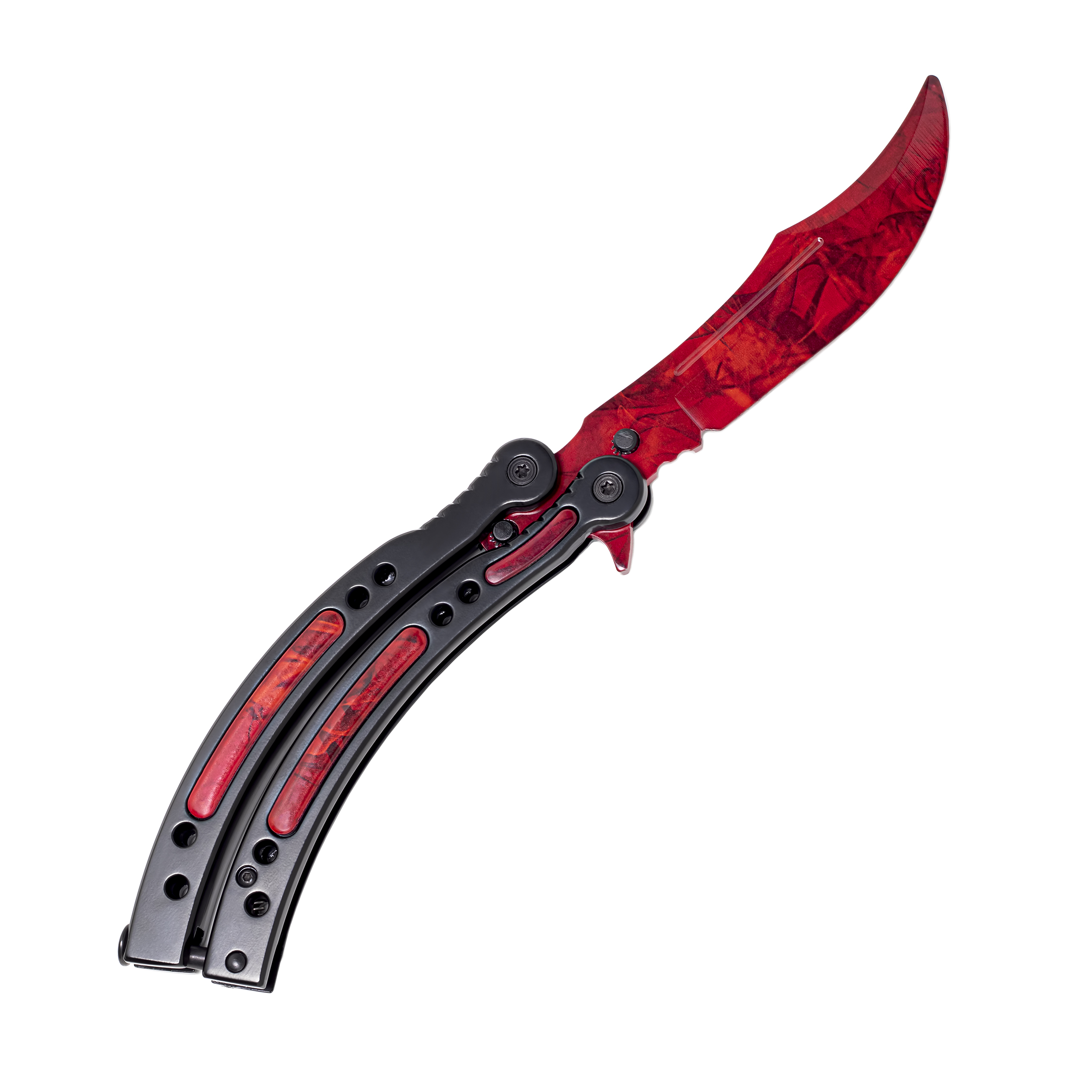 Karambit Ruby  CS2 Real Life Knife fait sur mesure par LootKnife