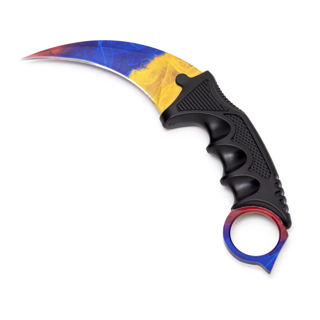 All Marble Fade Skins on Real CS2 knives by LootKnife