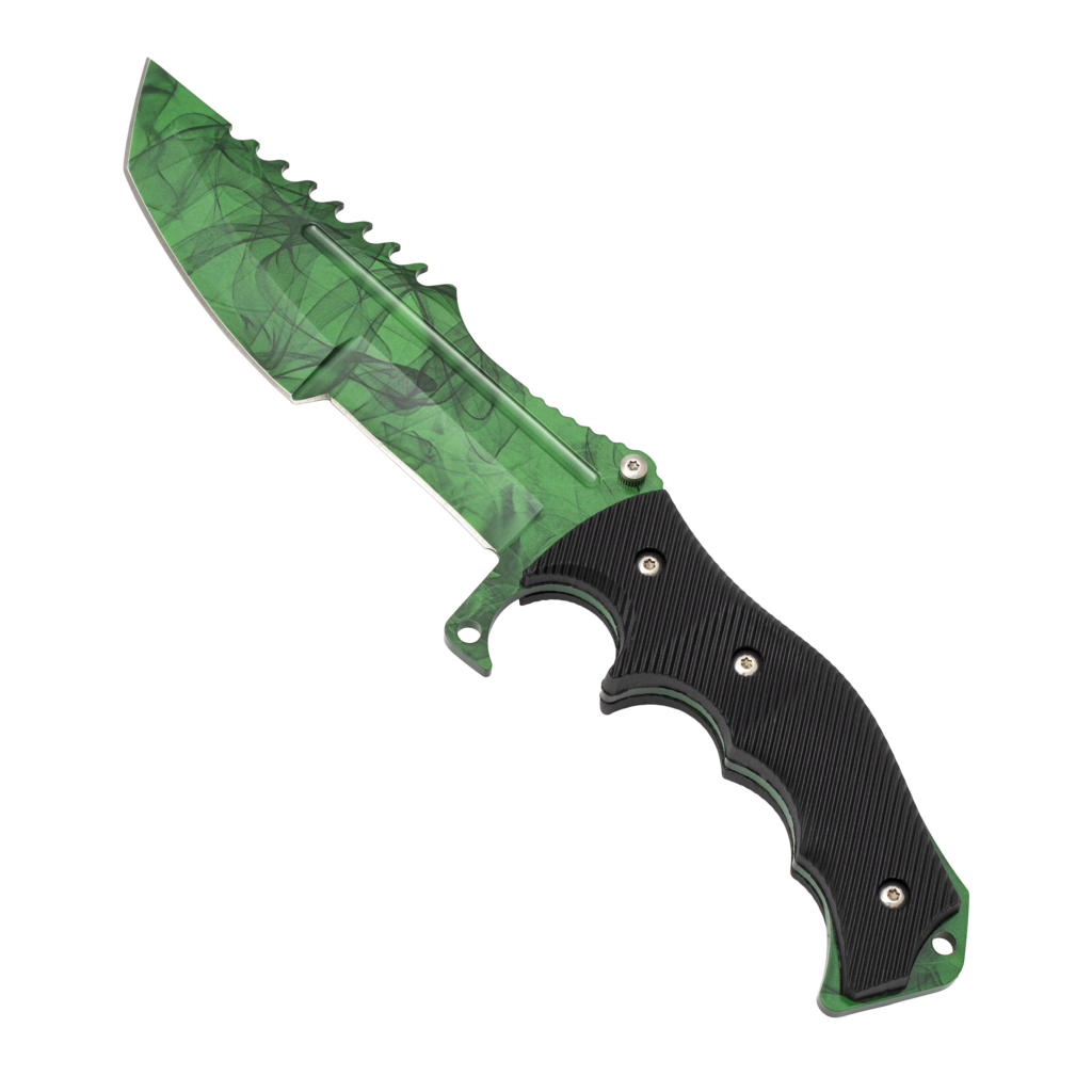 All Emerald Skins on Real CS2 knives by LootKnife